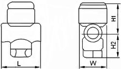 CS69H圓盤(pán)式蒸汽疏水閥結(jié)構(gòu)圖